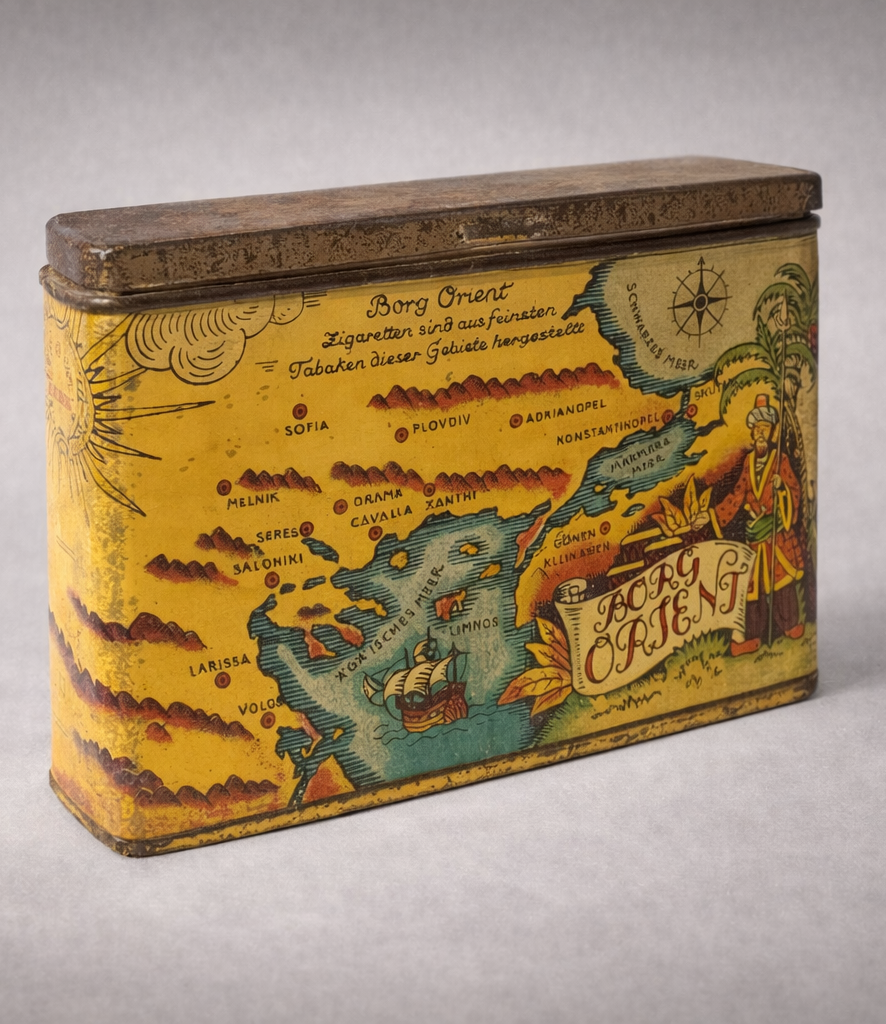 Borg Orient Sigara Kağıdı Teneke Kutu